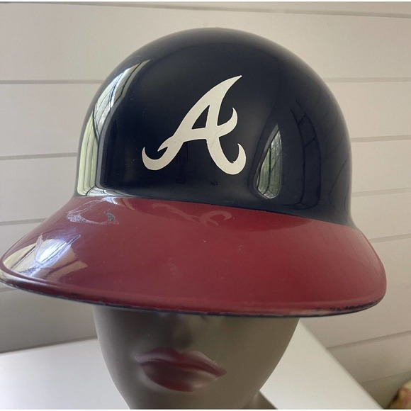 Laich Accessories Vintage Atlanta Braves Plastic Batting Helmet